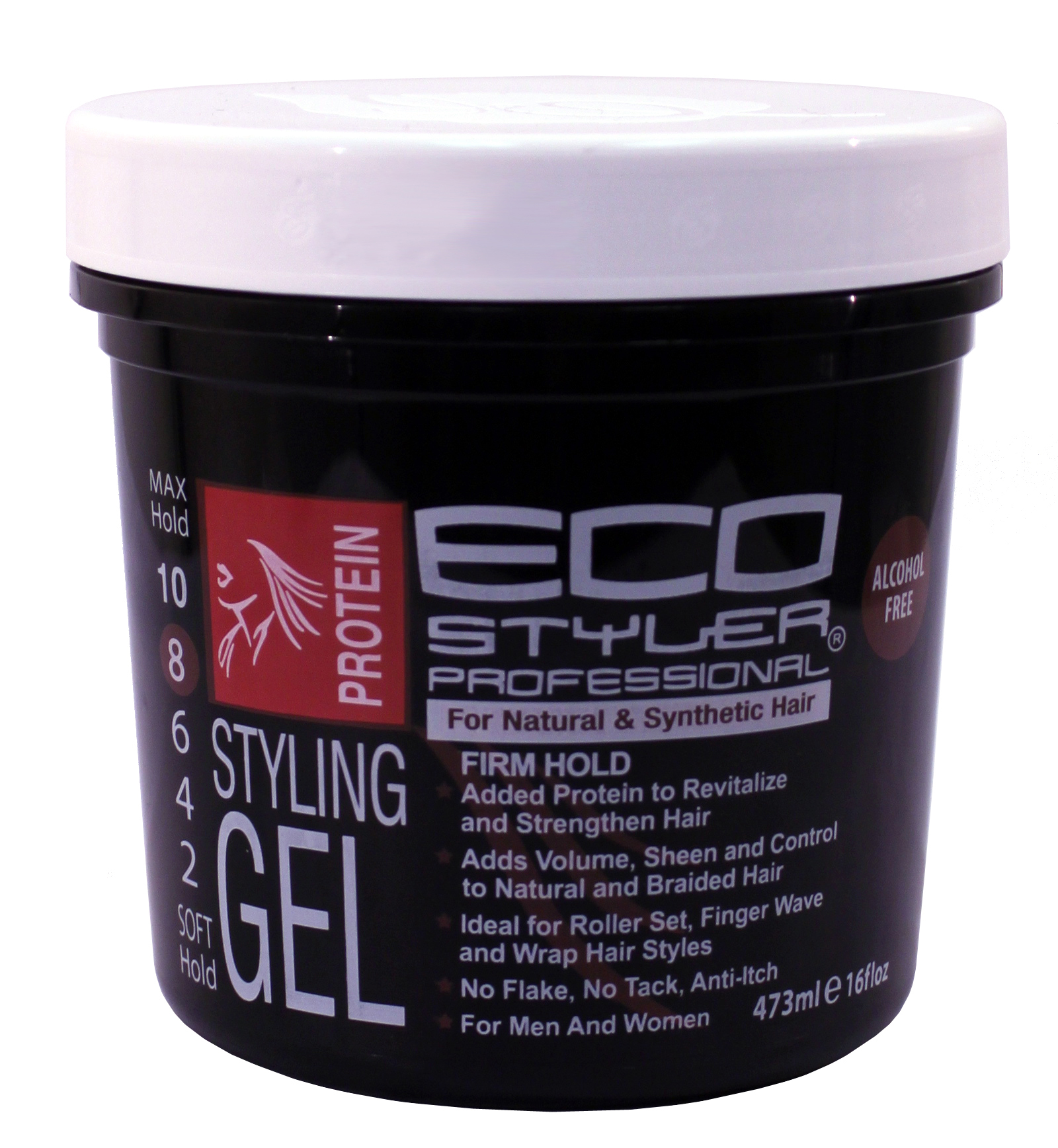 Ecoco Eco Styler Protein Styling Gel Black - NaturallyCurly