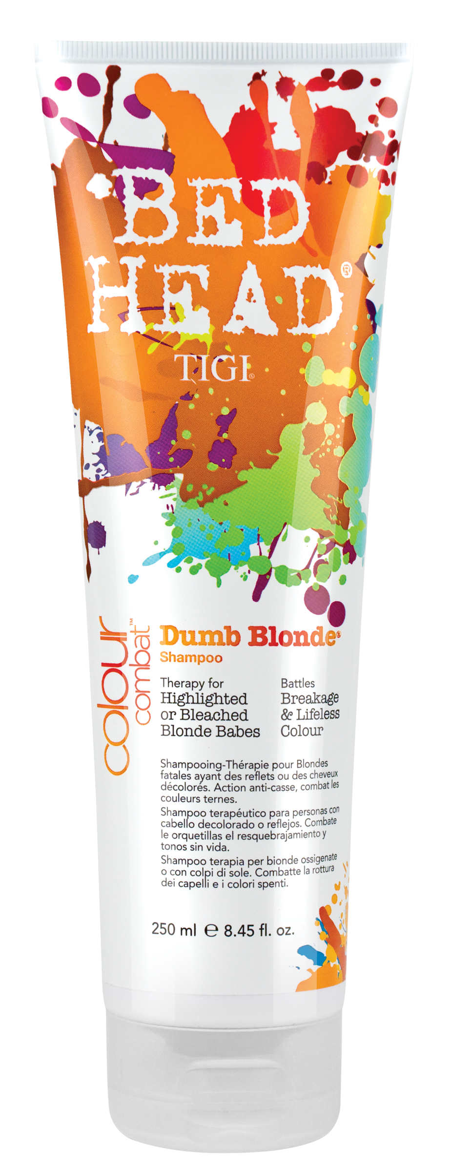 Tigi Bed Head Colour Combat Dumb Blonde Shampoo Naturallycurly