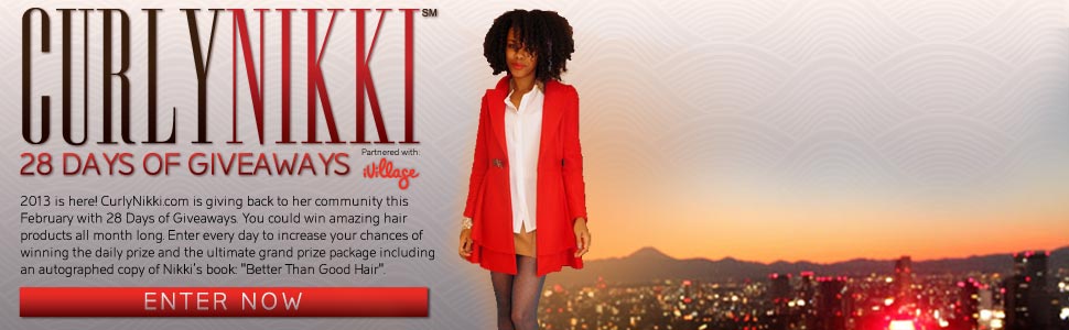 CurlyNikki's 28 Days of Giveaways