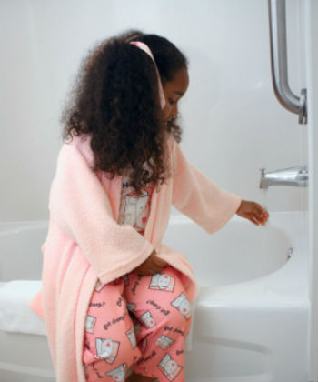 curly bath