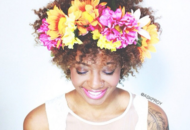 4 Styles for Growing Out Curly Bangs