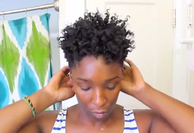 Most Defined Twist Out on a Tapered TWA