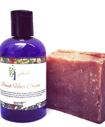 JAKEALA Peach Shampoo Bar 350x420
