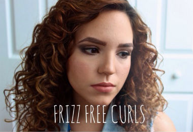 WATCH: How to Smooth Frizzy Curls