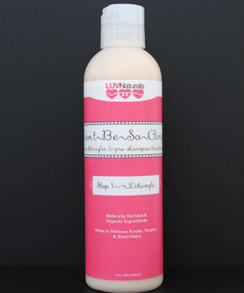 dont be so clingy detangler don't be so clingy luv naturals detangler
