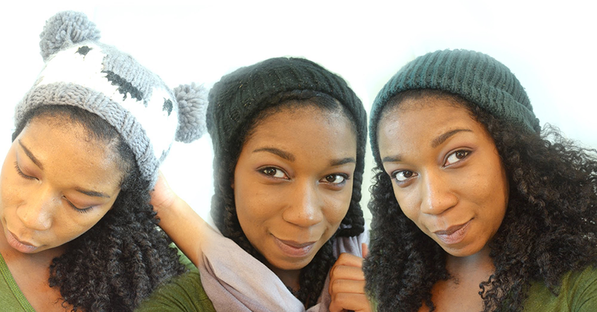 So THIS Is How You Fit Your Curly & Coily Hair in a Hat