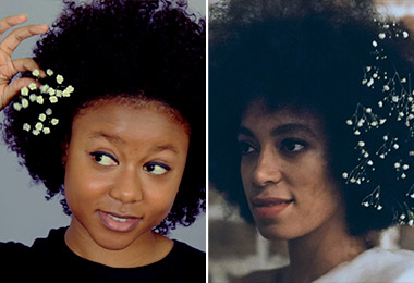How to Get Solange's Epic Wedding Hair