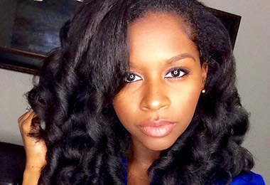 MahoganyCurls Used SheaMoisture Blow Out Cream, and These are the Results