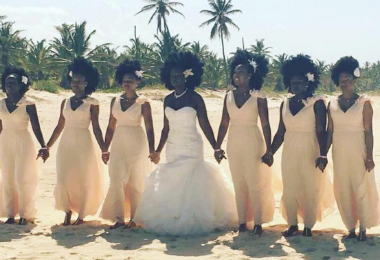 Exclusive: The Natural Haired Bride Whose Wedding Went Viral